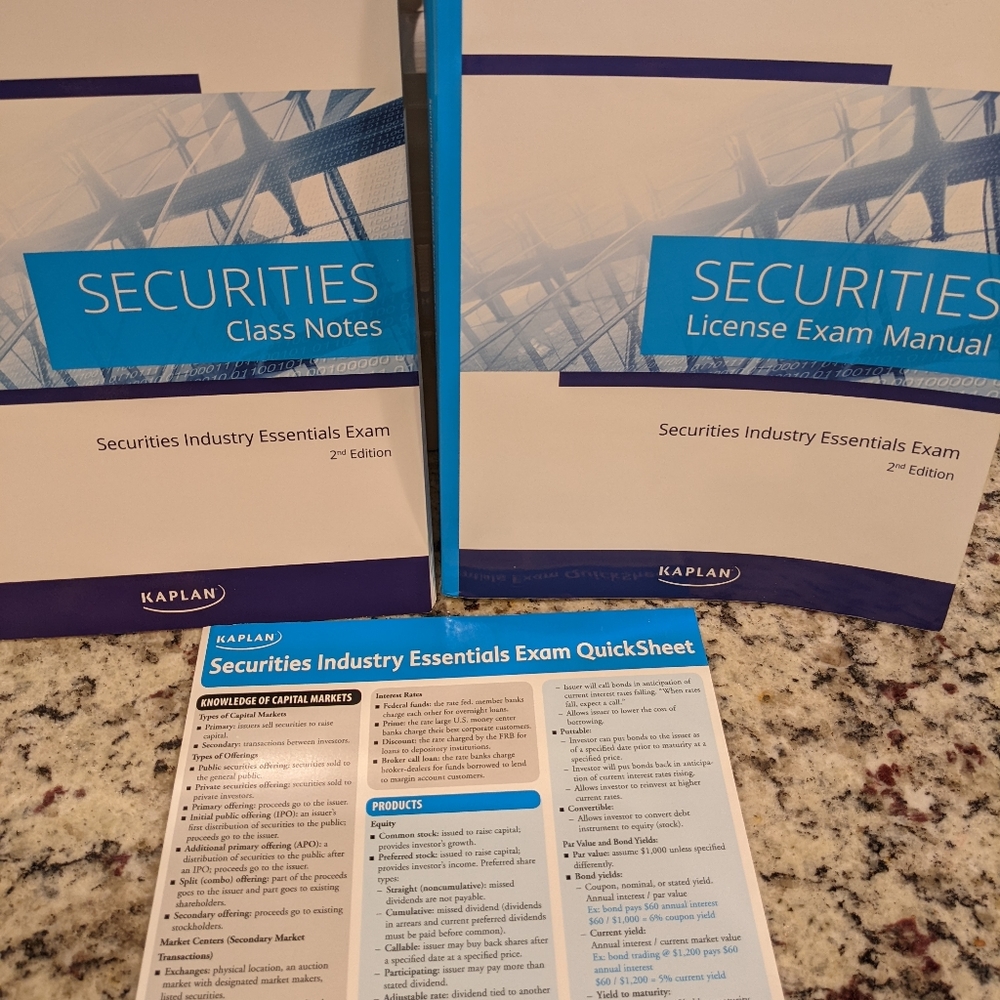 SIE Kaplan Book 2nd Edition